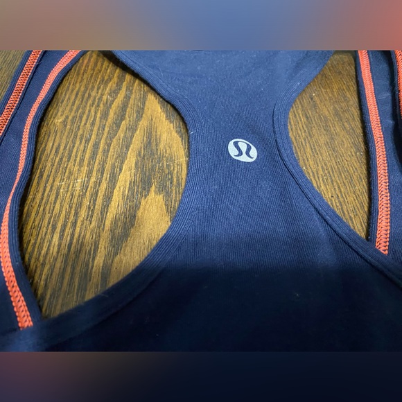 Lululemon Navy Blue Racerback Tank Size Small - Picture 4 of 5